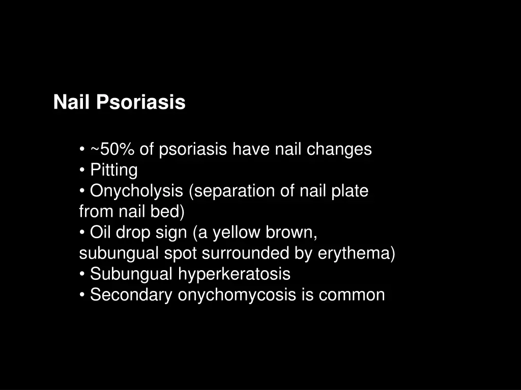 nail psoriasis