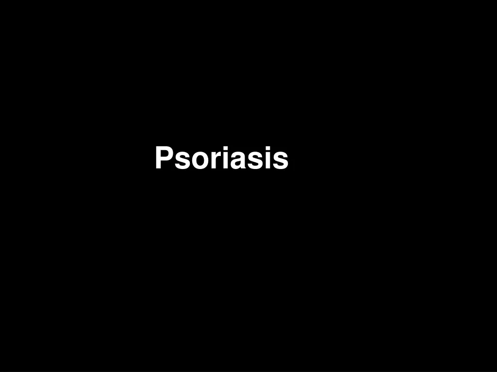 psoriasis