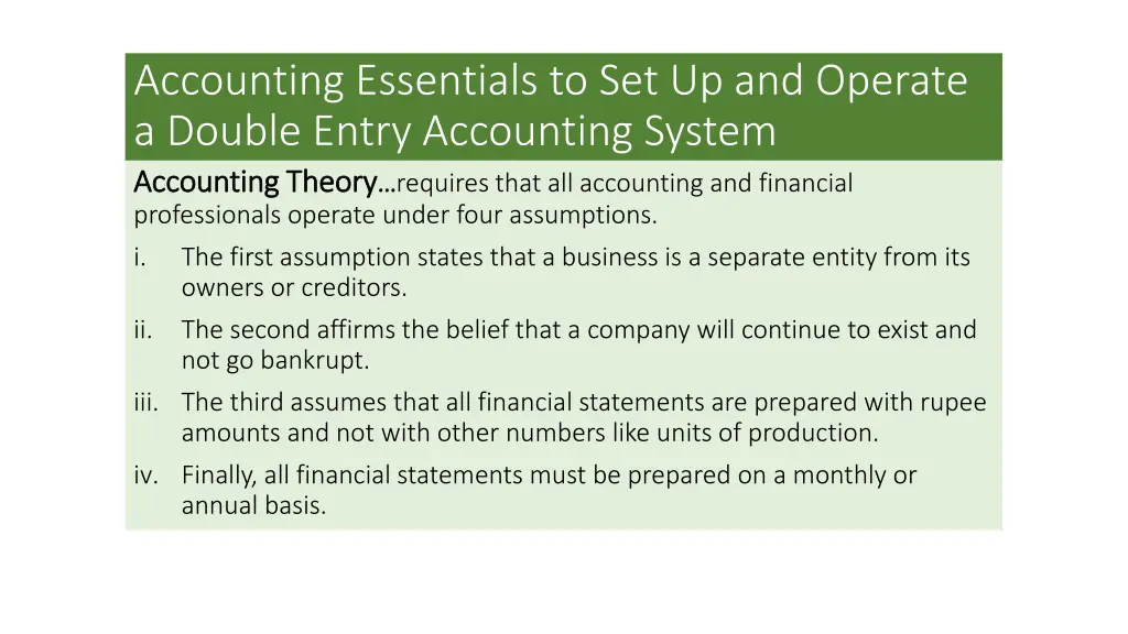 accounting essentials to set up and operate 3