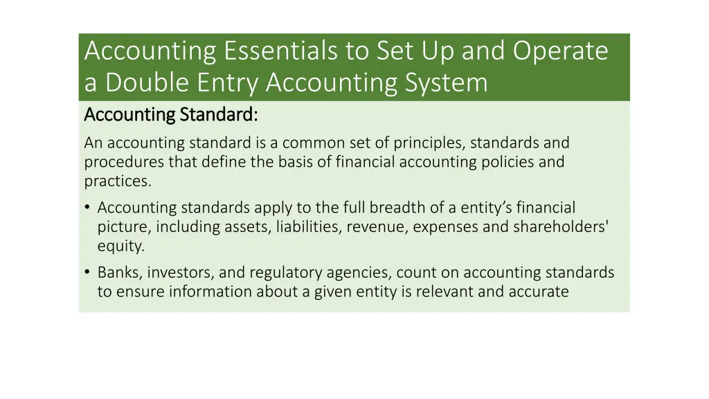 accounting essentials to set up and operate 5