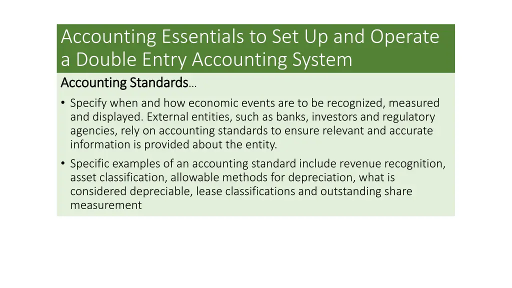 accounting essentials to set up and operate 6