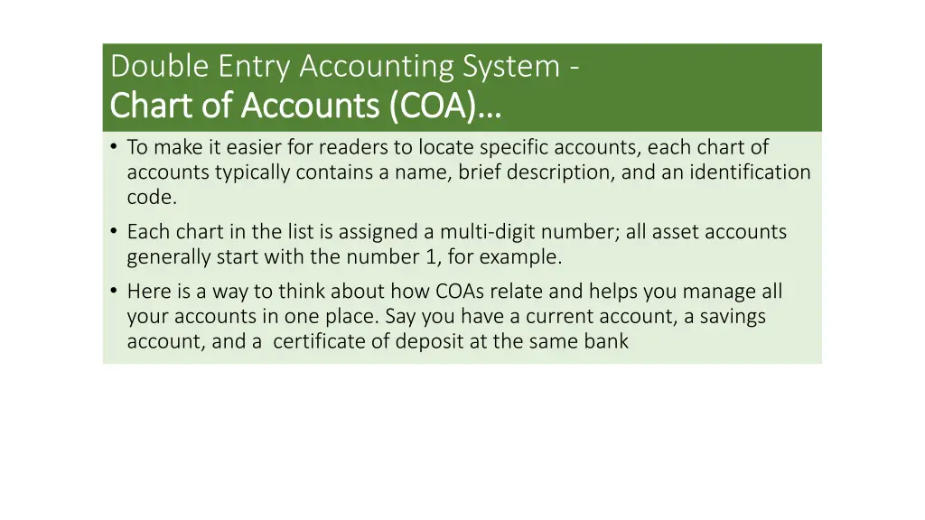 double entry accounting system chart of accounts 3