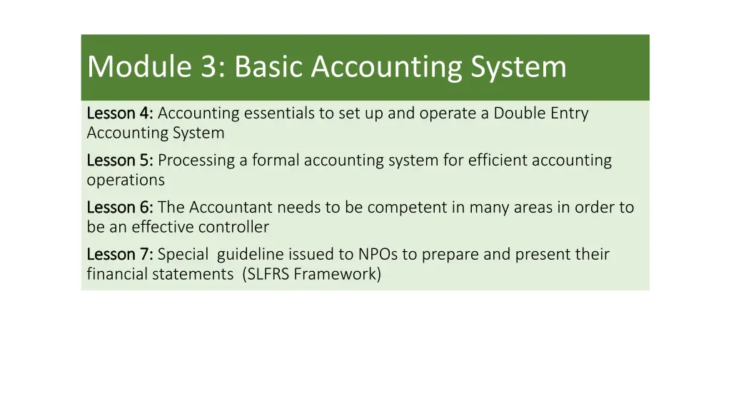 module 3 basic accounting system 1