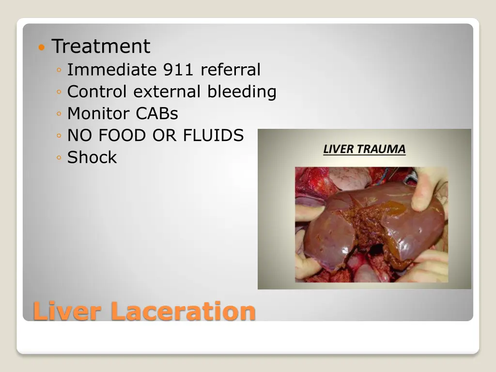 treatment immediate 911 referral control external