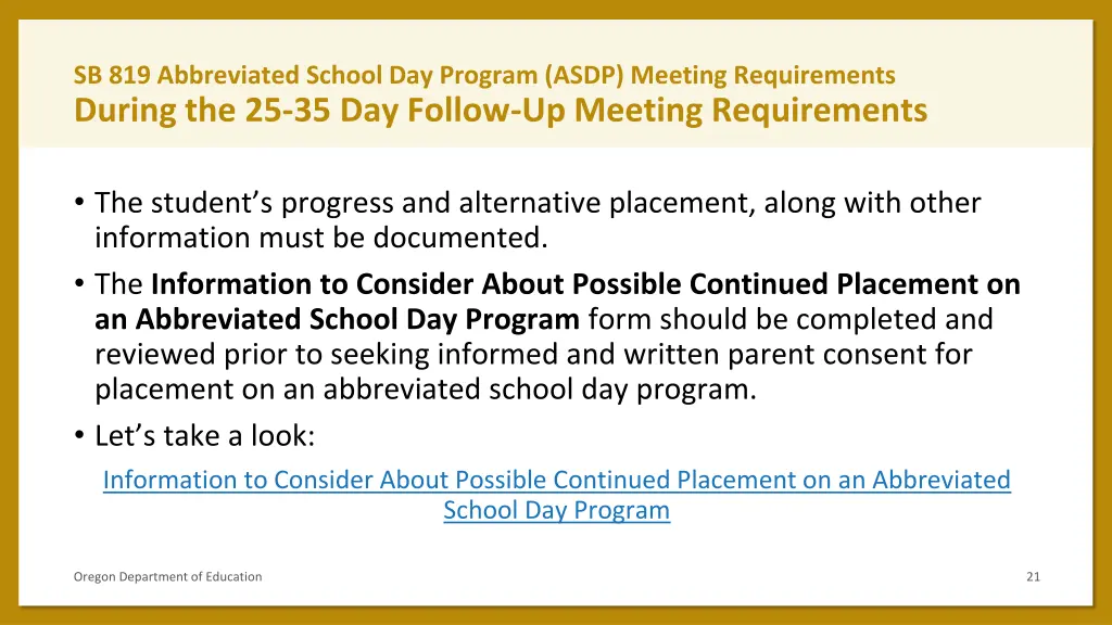 sb 819 abbreviated school day program asdp 15