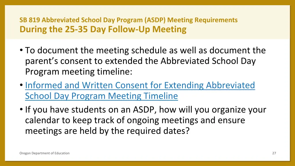 sb 819 abbreviated school day program asdp 19