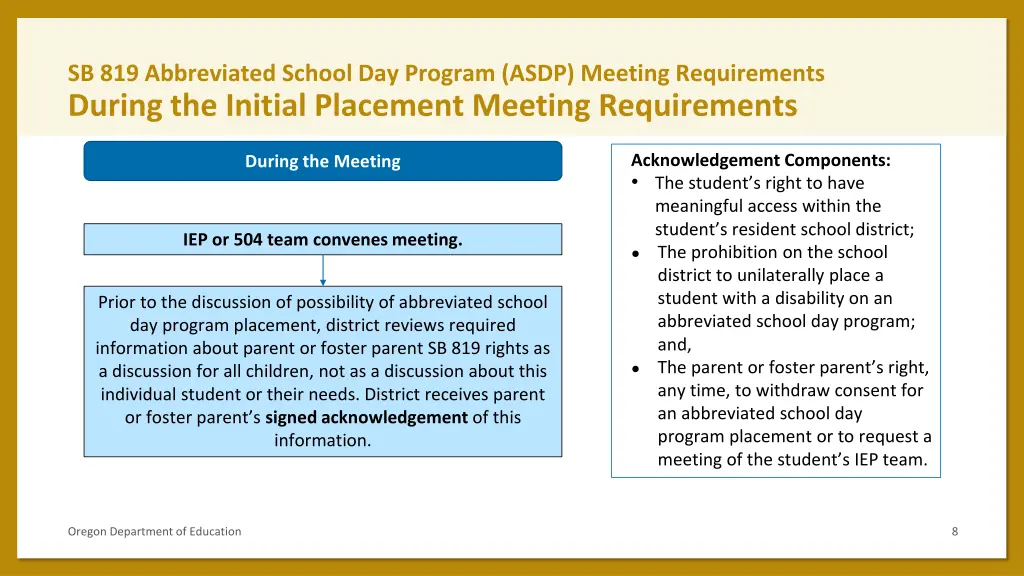 sb 819 abbreviated school day program asdp 2