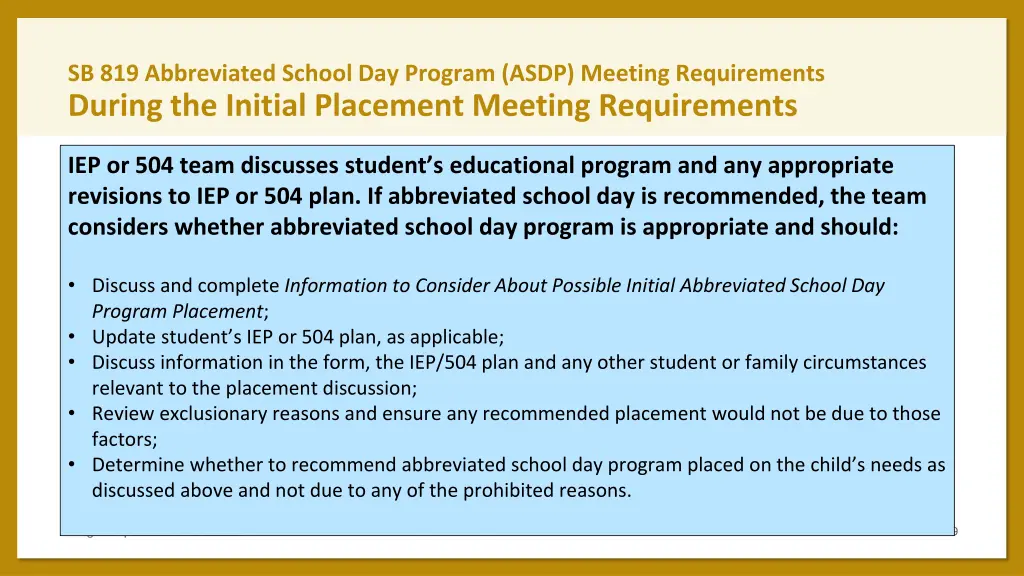 sb 819 abbreviated school day program asdp 3
