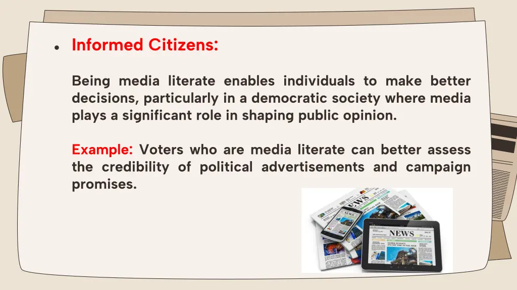 informed citizens