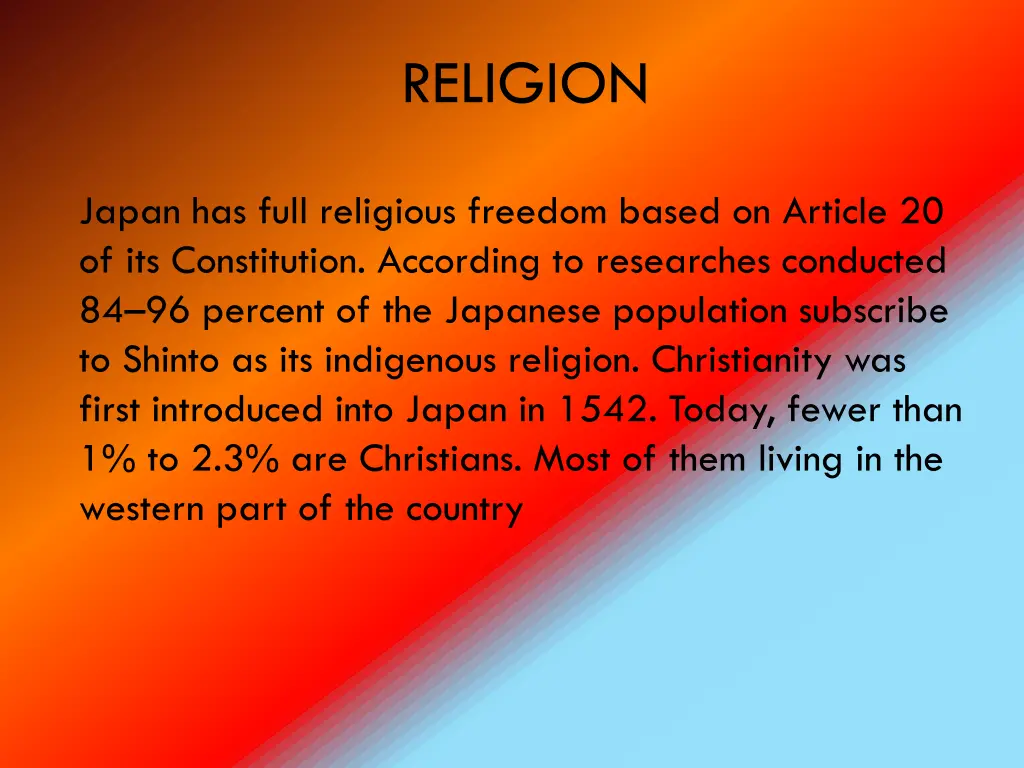 religion