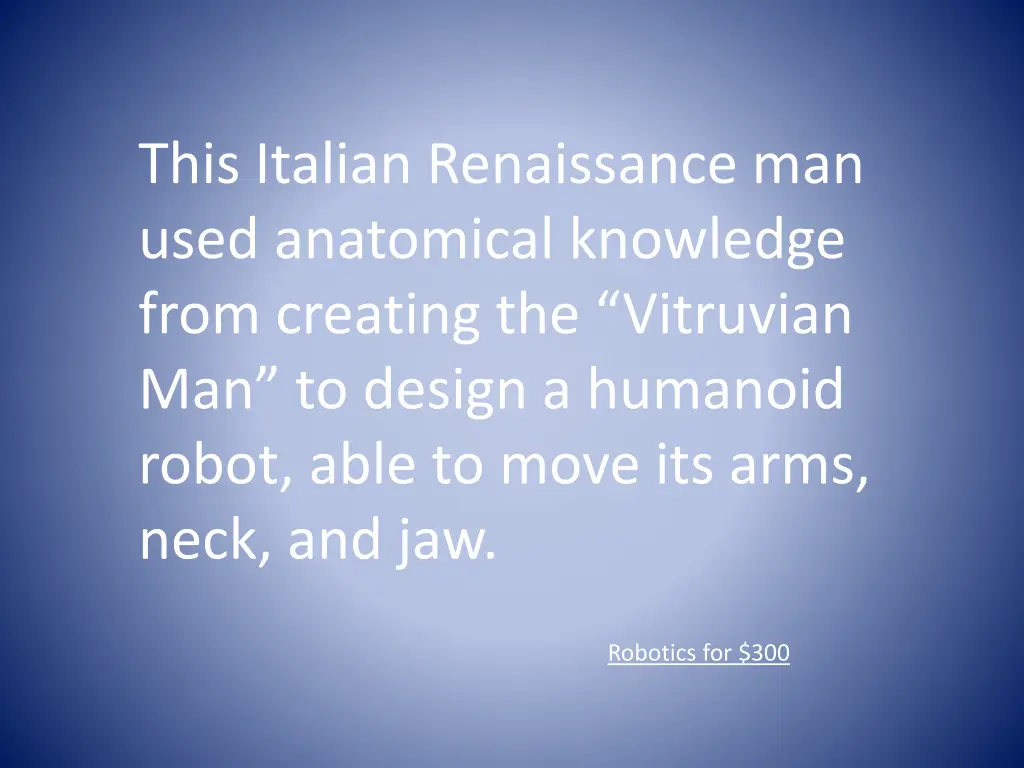 this italian renaissance man used anatomical