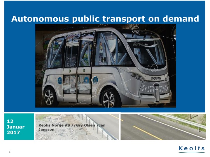 autonomous public transport on demand