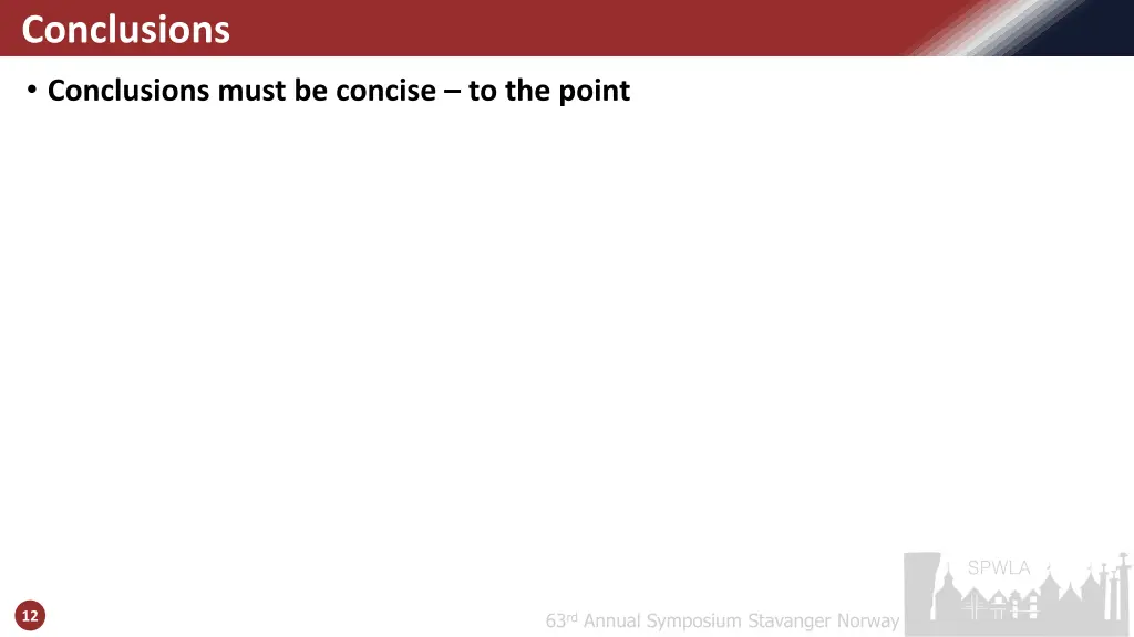 conclusions
