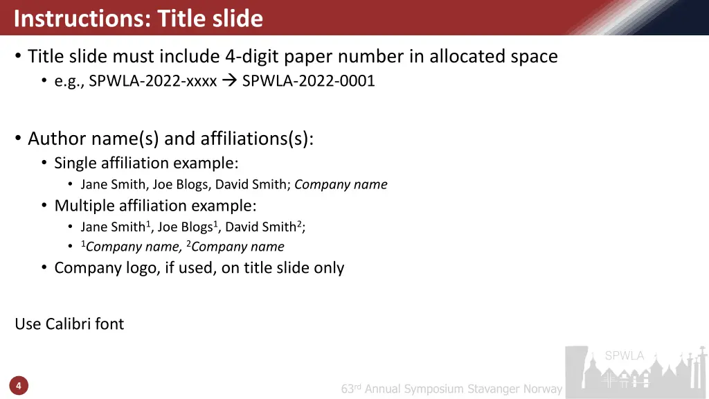 instructions title slide