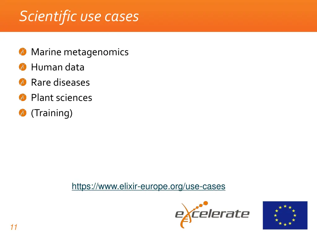 scientific use cases