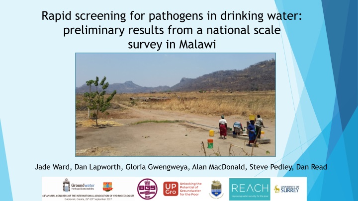 rapid screening for pathogens in drinking water