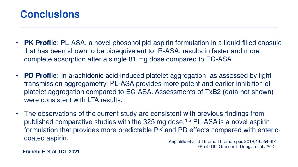 conclusions
