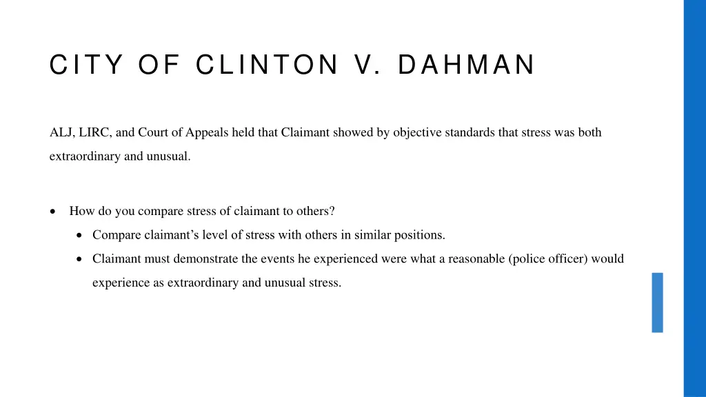 city of clinton v dahman