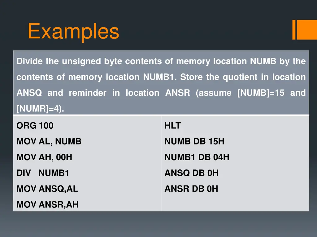 examples 1