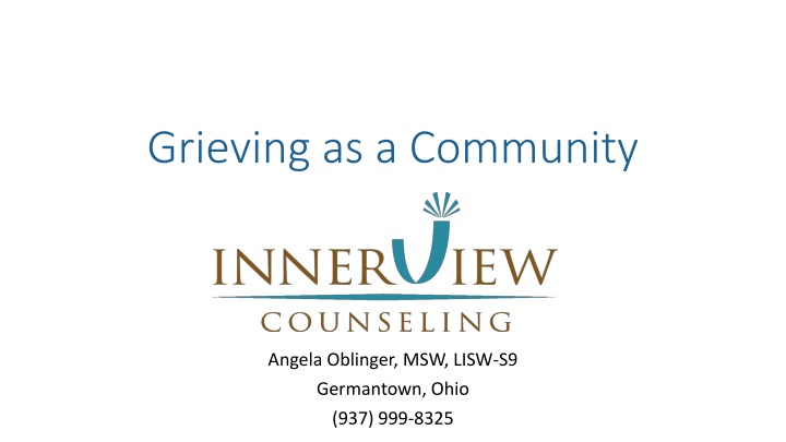 grieving as a community