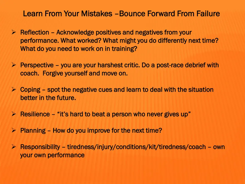 learn from your mistakes learn from your mistakes
