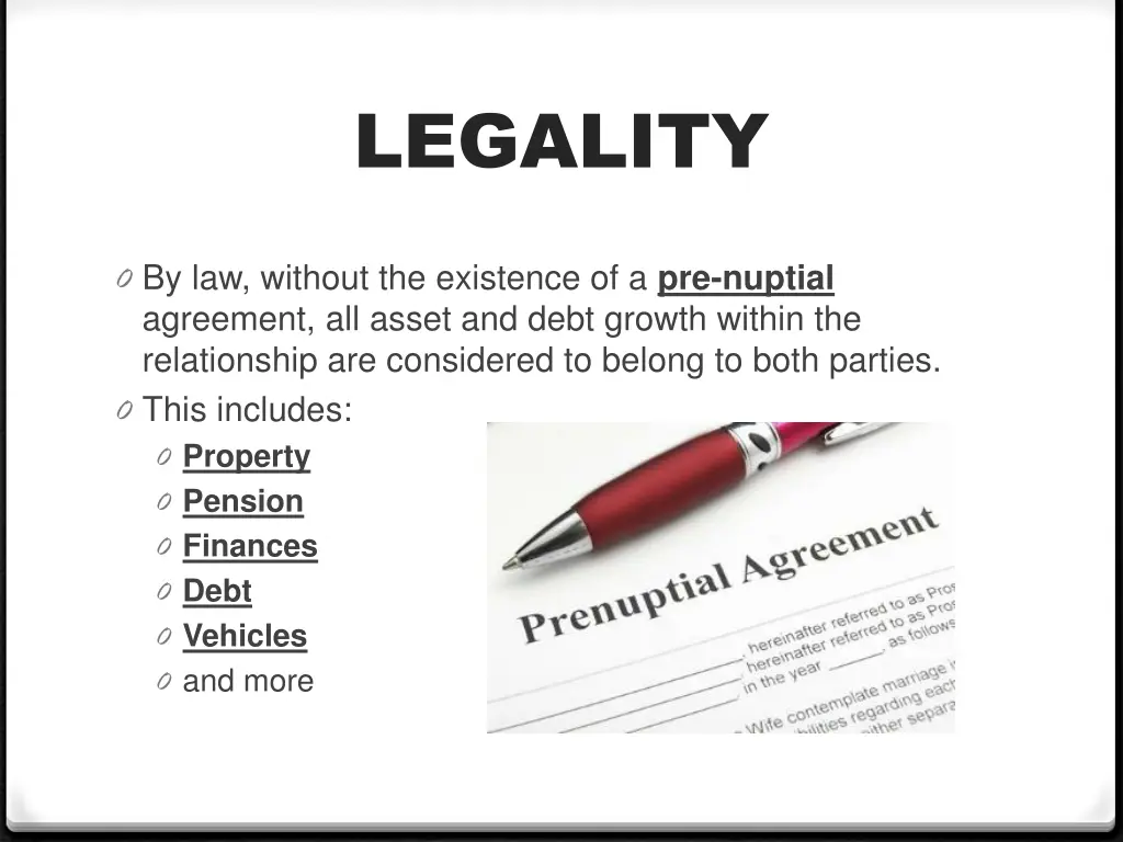 legality