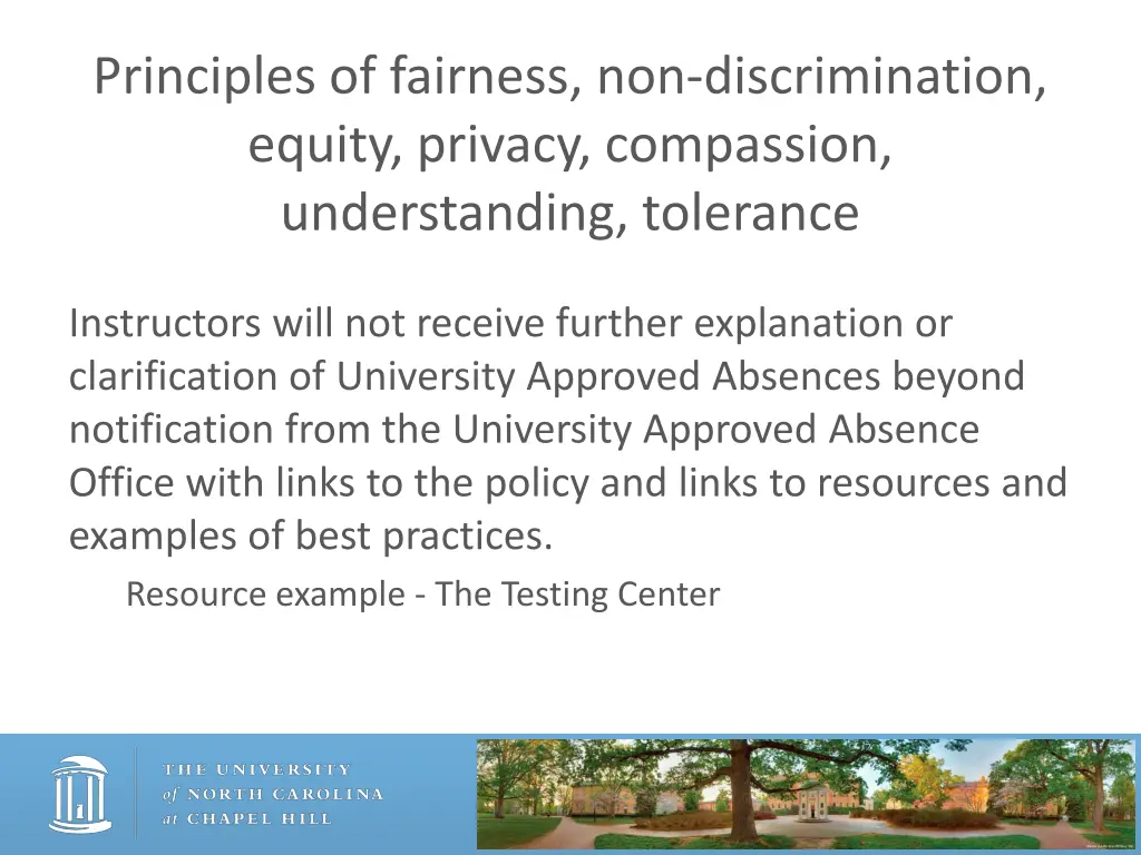principles of fairness non discrimination equity