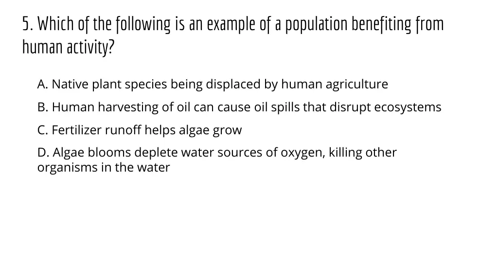 5 which of the following is an example