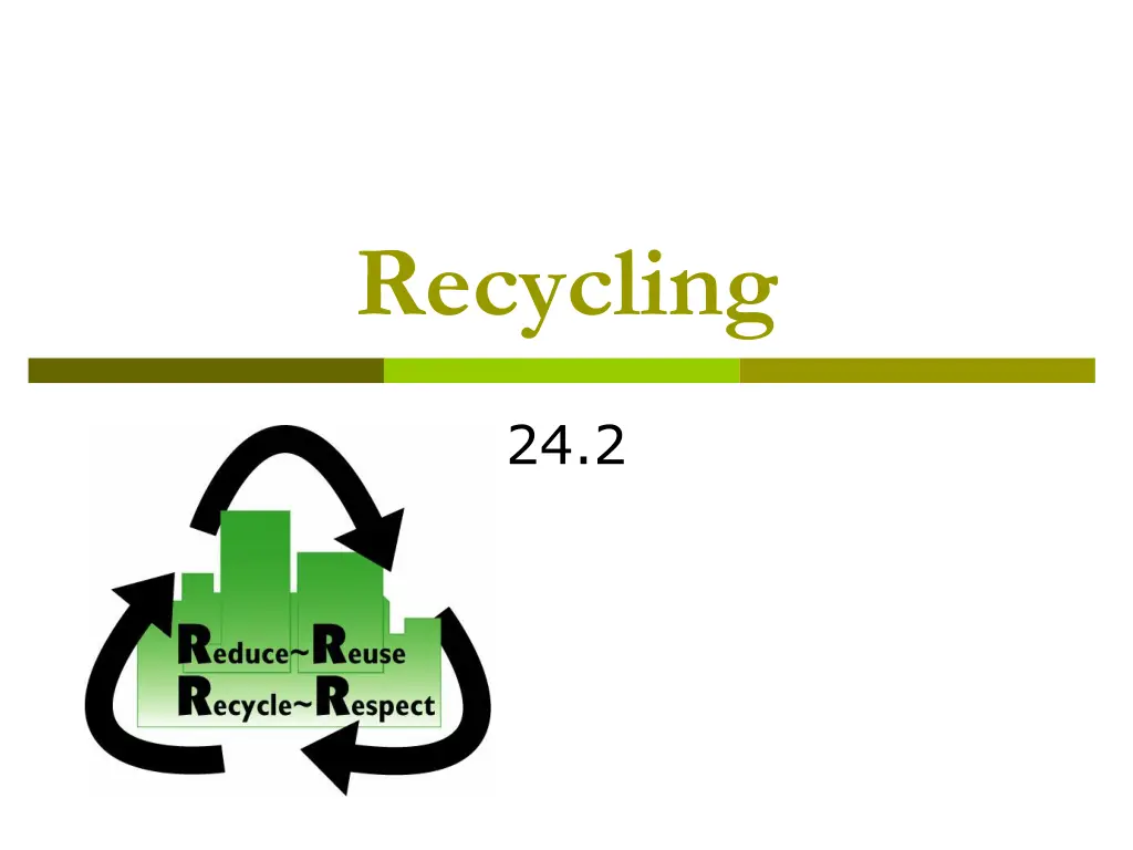 recycling