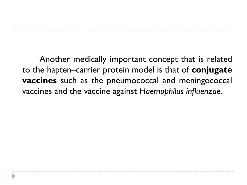another medically important concept that