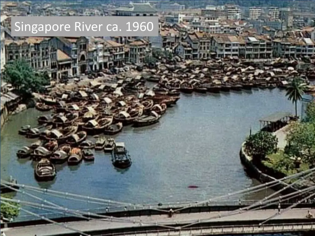 singapore river ca 1960