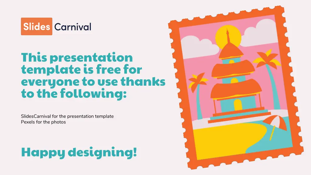 this presentation template is free for everyone