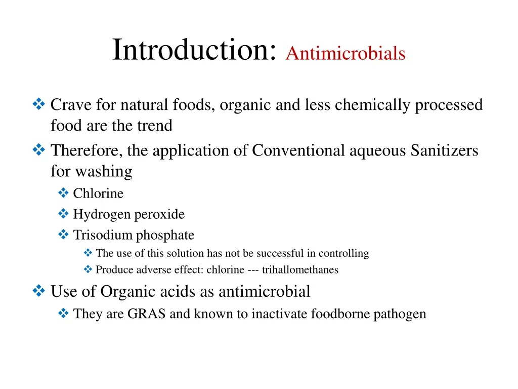 introduction antimicrobials