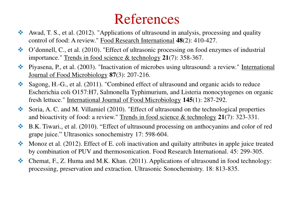 references