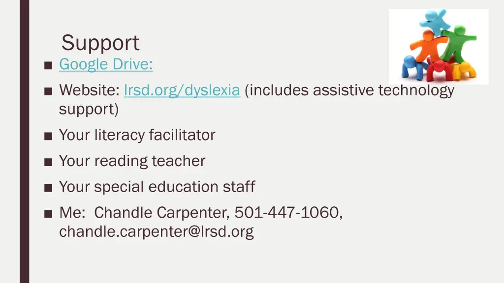support google drive website lrsd org dyslexia