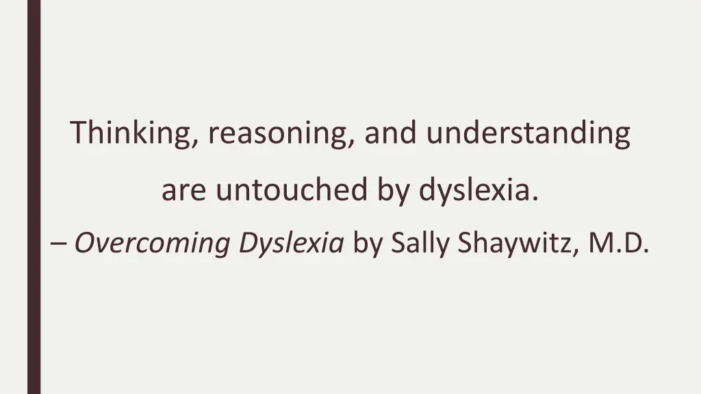 thinking reasoning and understanding