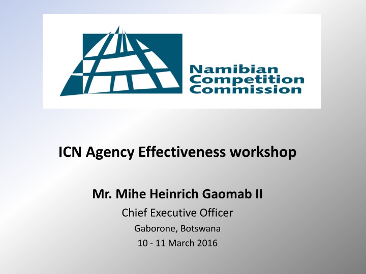 icn agency effectiveness workshop