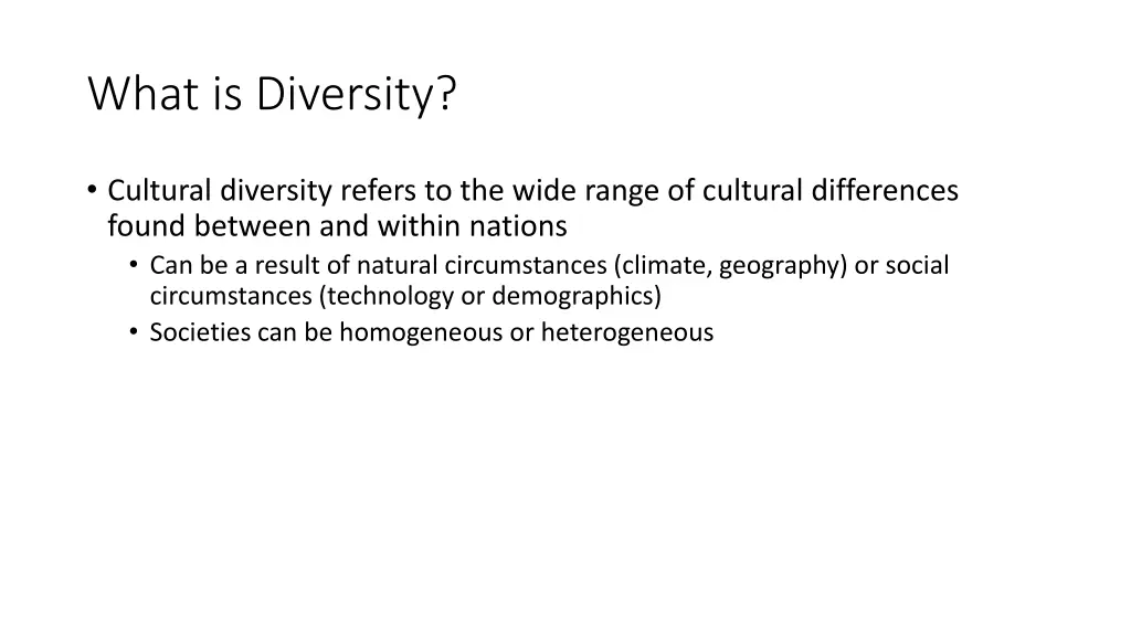 what is diversity