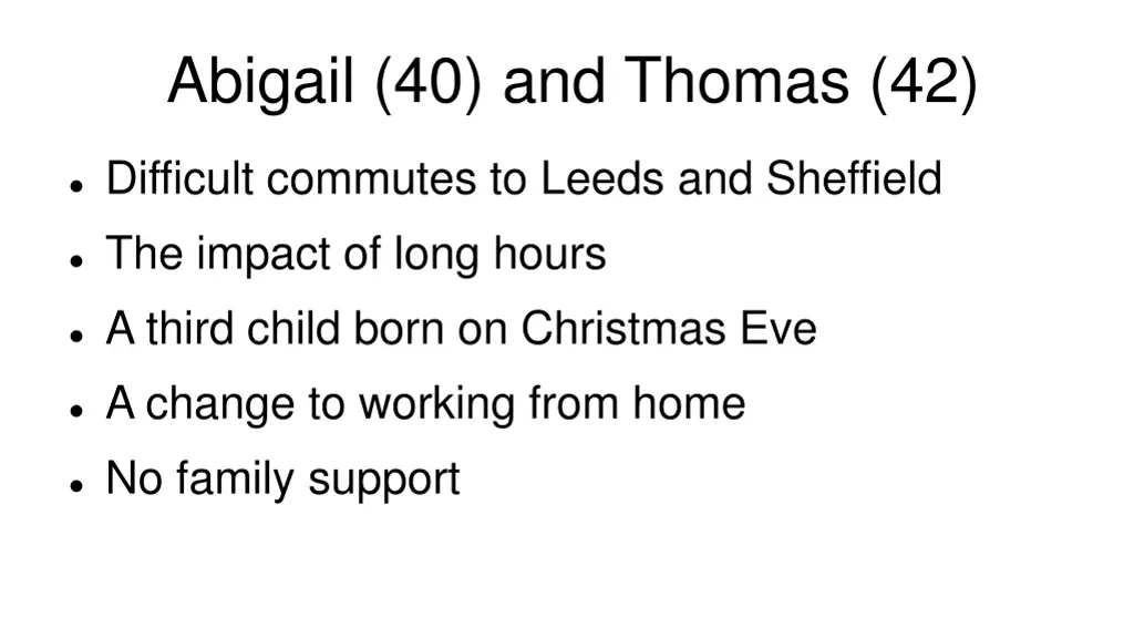 abigail 40 and thomas 42