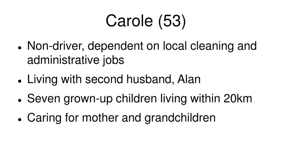 carole 53