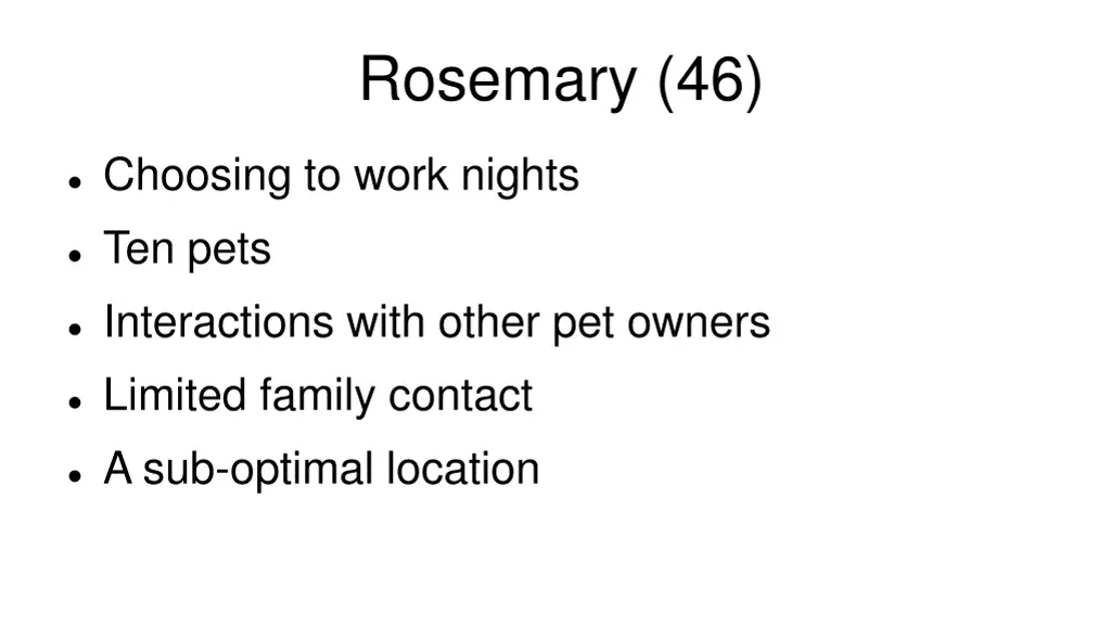 rosemary 46