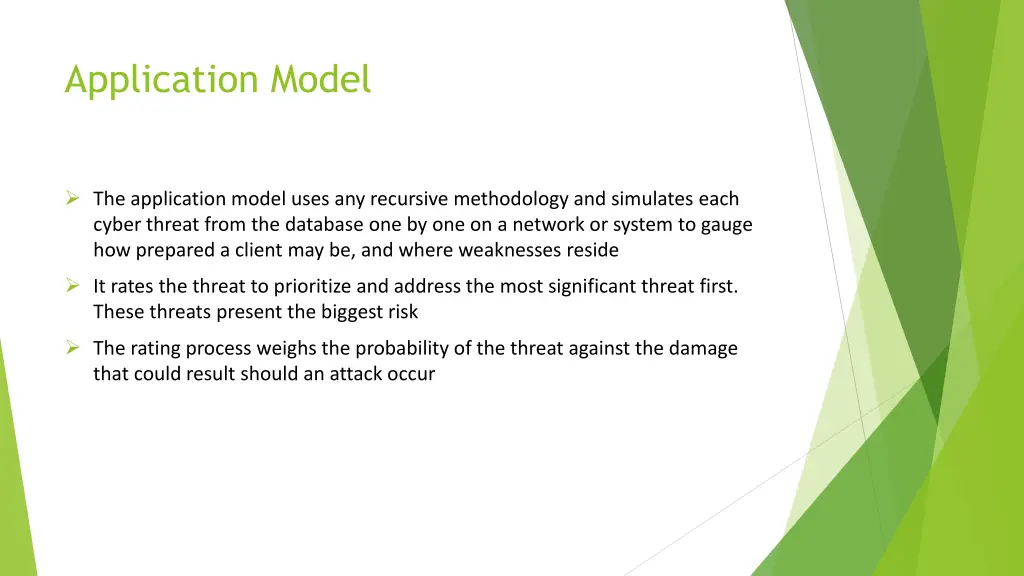 application model