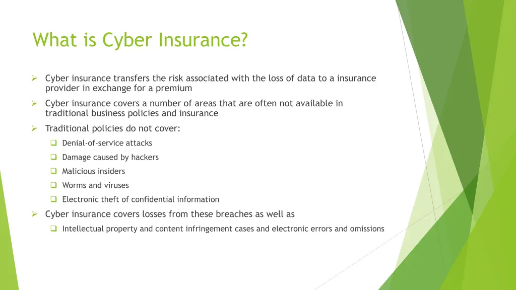 what is cyber insurance