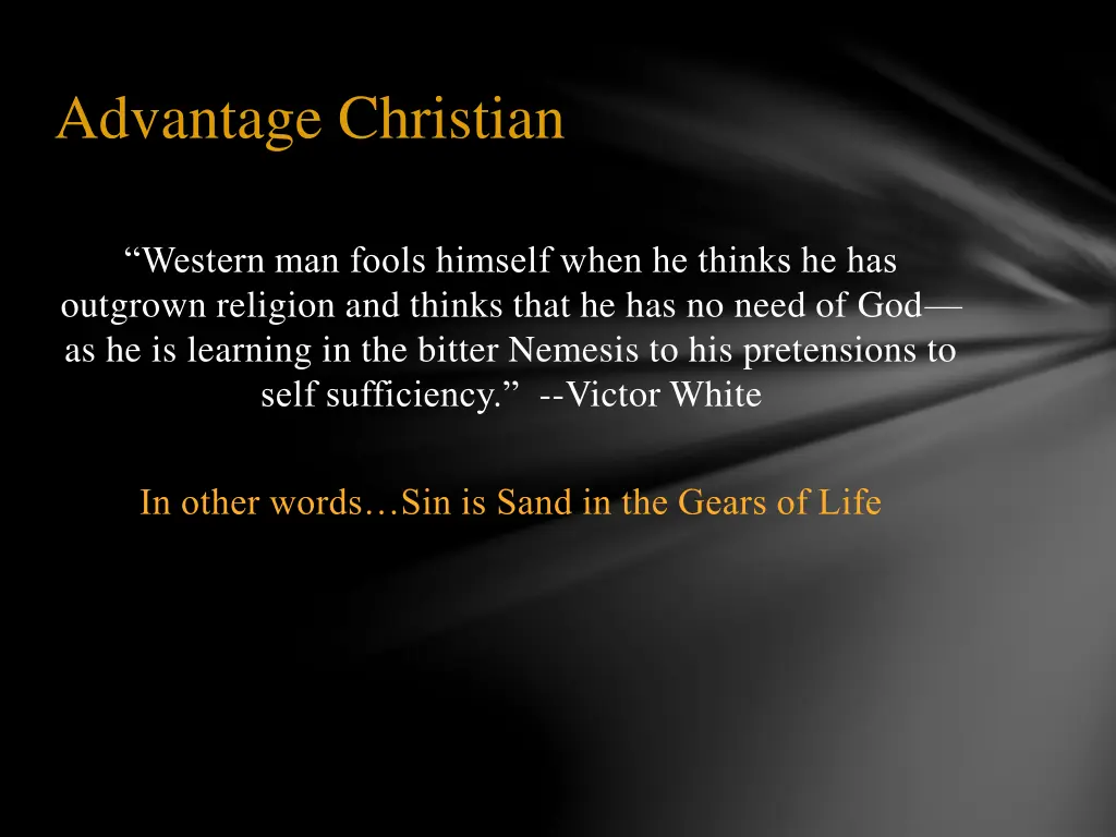 advantage christian 1