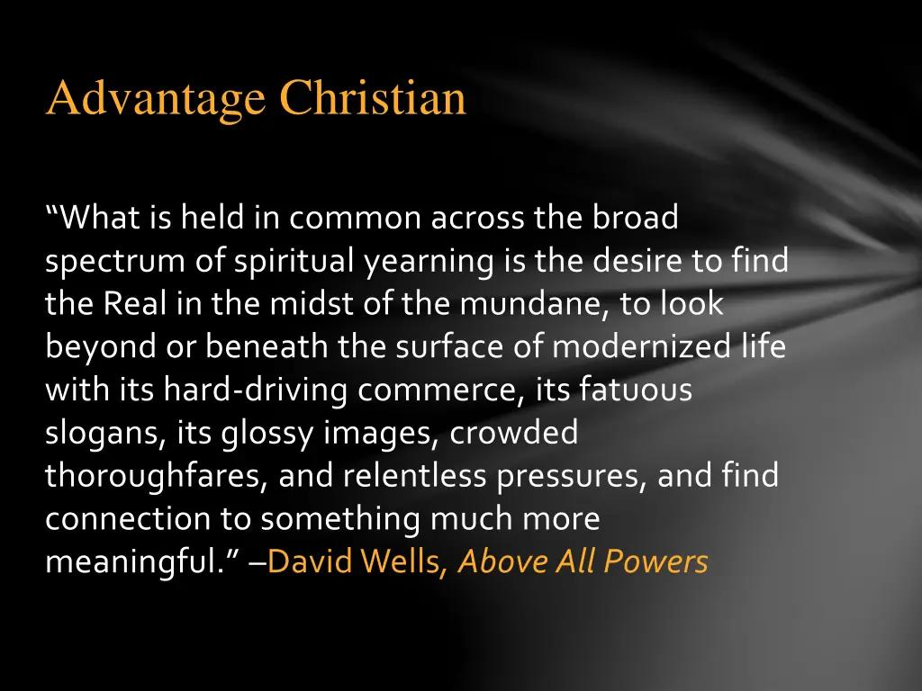 advantage christian 2