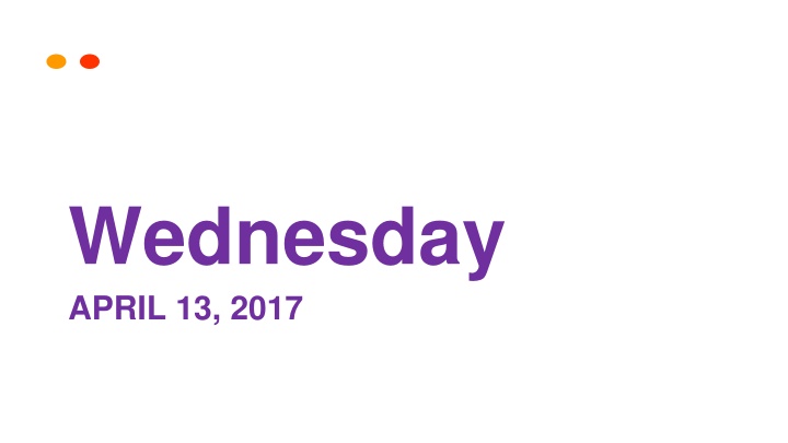 wednesday