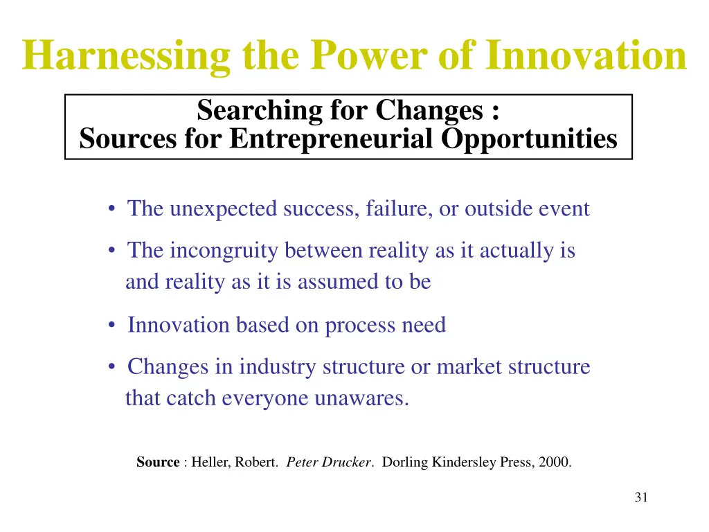 harnessing the power of innovation searching