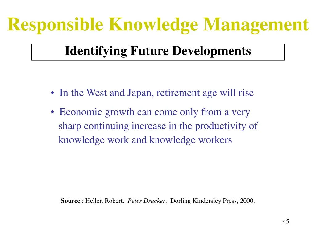 responsible knowledge management 1