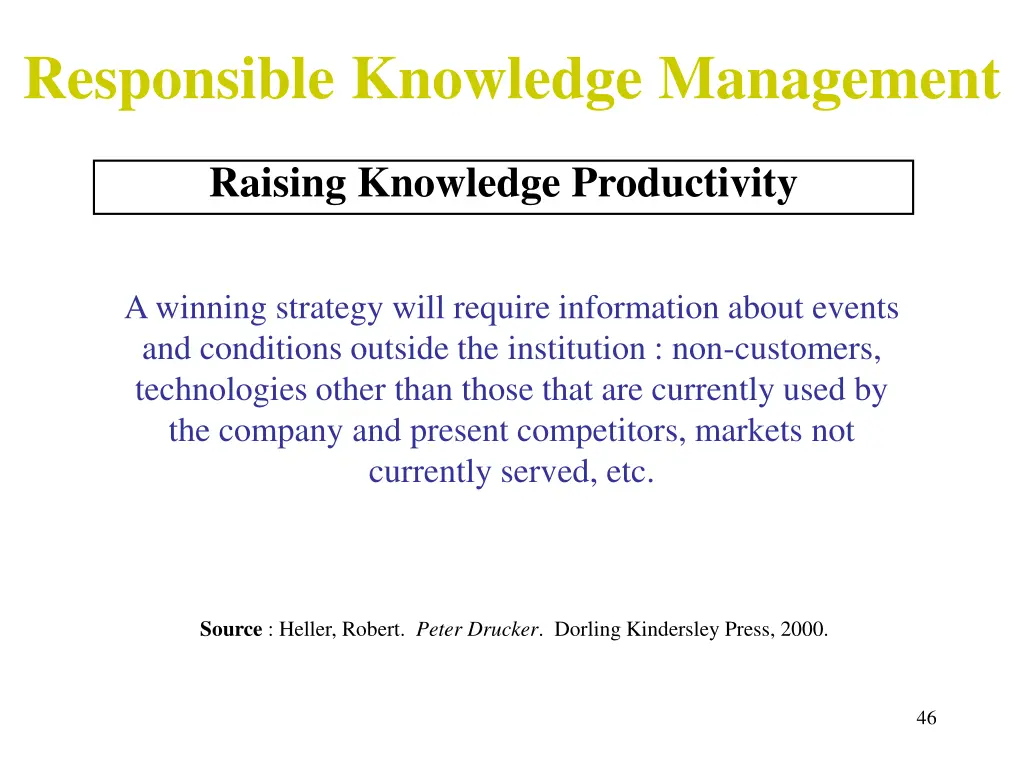 responsible knowledge management 2