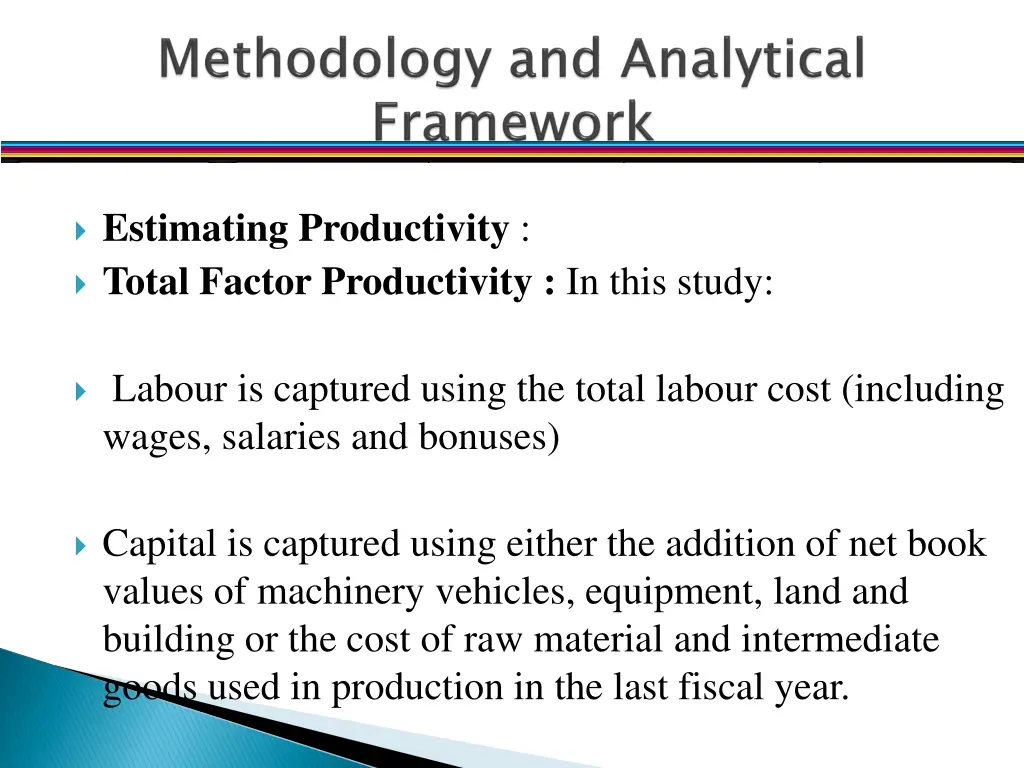 estimating productivity total factor productivity 1